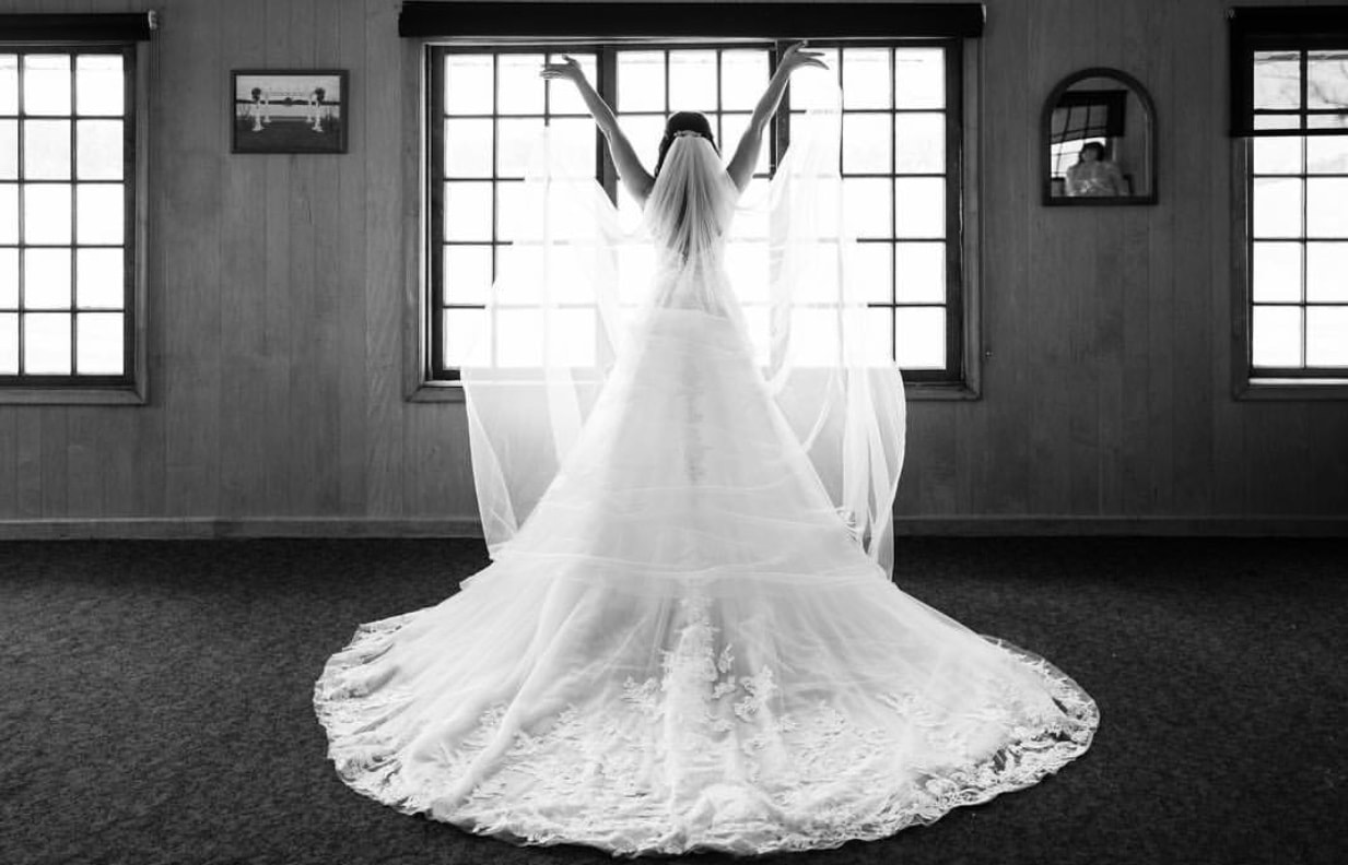 dior bridal dress